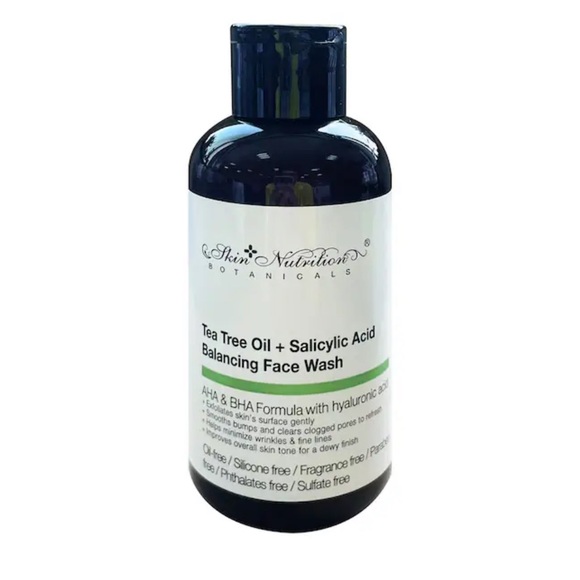 Other - Skin Nutrition Botanicals Tea Tree Oil & Salicylic Acid Balancing Face Wash 4 oz
